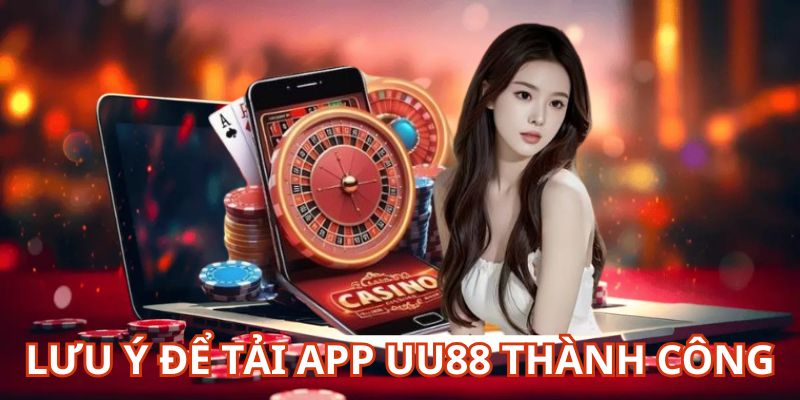 Lưu ý để tải ứng dụng thành công